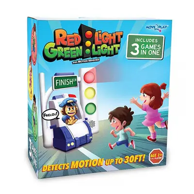 (Red Light Green Light) - Red Light Green Light - Interactive, Motion Sensing Toy Includes Uniqu