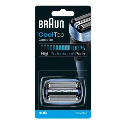 Braun 40B Replacement Blade Head for CoolTec shavers