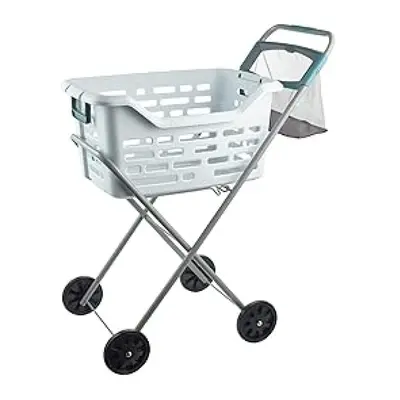 Laundry hamper trolley - cm x cm x cm high Lightweight, easy to move laundry around