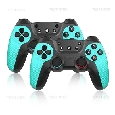 (2pcs Green) Bluetooth Wireless Gamepad For Switch Pro Controller Compatible For switch