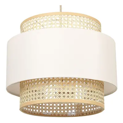 Pendant Lamp YUMURI Rattan Light Beige