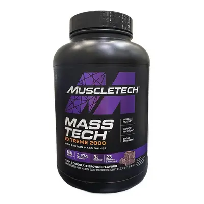 Mass-Tech Extreme 2000, Triple Chocolate Brownie - 2720g