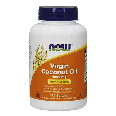 NOW Foods Virgin Coconut Oil, 1000mg - softgels