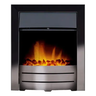 Adam Colorado Electric Inset Fire in Black Nickel