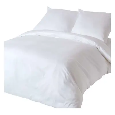 (Euro Size - x cm, White) Duvet Cover with Pillowcase Thread Count