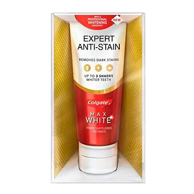 Colgate Max White Expert Complete Anti-Stain Whitening Toothpaste, ml