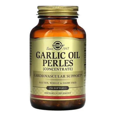 Solgar, Garlic Oil Perles, Concentrate, Softgels