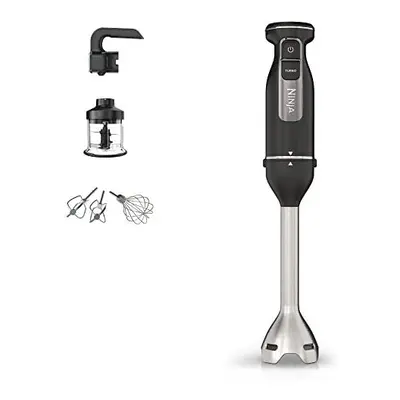 Ninja Foodi 3-in-1 Hand Blender, Hand Mixer & Chopper [CI100UK] 850W, Black