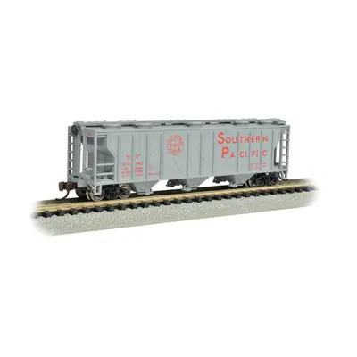 Bachmann Industries PS-2 Southern Pacific Three-Bay Covered Hopper Vehicle (N Scale)