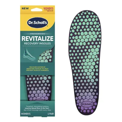 Dr. Scholl's Revitalize Recovery Insole Orthotics Improve Recovery F