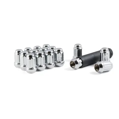 gorilla Automotive 21132HT Small Diameter Acorn chrome Lug Kit 12mm x Thread Size - Pack Of