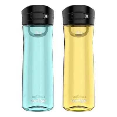 Contigo Jackson LeakProof Water Bottle 24oz Pack Jade Vine Pineapple