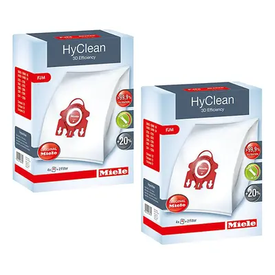 Miele HyClean 3D Efficiency Dust Type FJM Bags & Filters Red