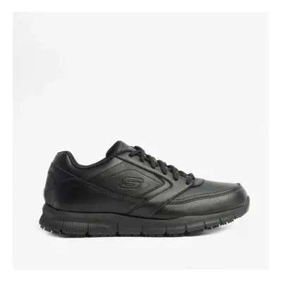 (UK 7, Black) Skechers Work NAMPA WYOLA SR Ladies Slip Resistant Trainers Black