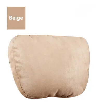 (2 Pcs beige) Maybach Design Class Super Soft Headrest Car Pillow Neck Cushion For