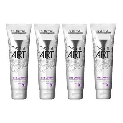 L'Oreal Tecni Art Liss Control Cream 150ml x4