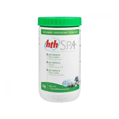 HTHSDA26 hth Spa pH Minus MicroBalls 2kg per pack