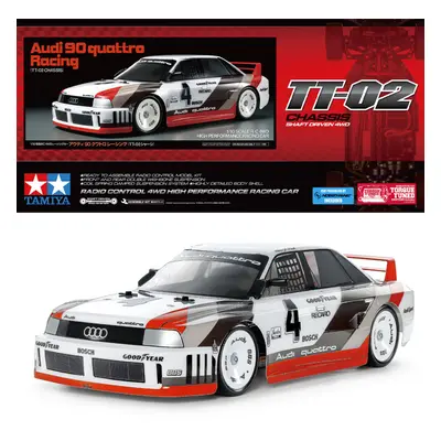 Tamiya RC Audi Quattro Racing (TT-02) 1:10 RC Assembly Kit