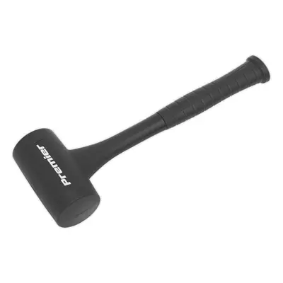 2.2lb Shot-Loaded Dead Blow Hammer - Anti-Rebound Hammer - Nitrile Rubber