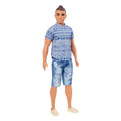 Barbie Ken Fashionistas Distressed Denim Doll