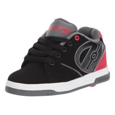 Heelys Boy's Propel 2.0 Tennis Shoe Black/Red/Grey M US Big Kid