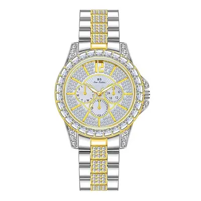 (silver,gold, With box) Bee Sister Bs Women Watches Quartz Diamond Luxury Watch Fashion Top Bran