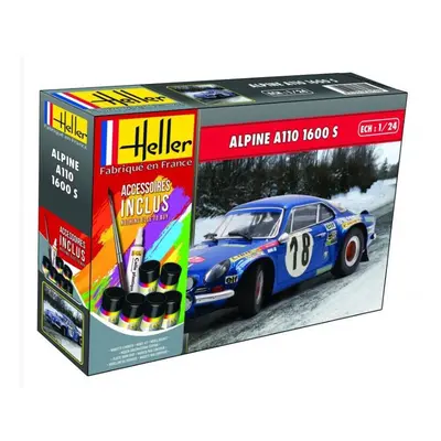 HEL56745 - Heller 1:24 Gift Set - Alpine A110 1600S