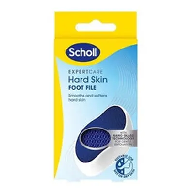 Scholl - Expert Care Hard Skin Foot File - ManuÃ¡lnÃ­ pilnÃ­k na chodidla s nanotechnologiÃ­