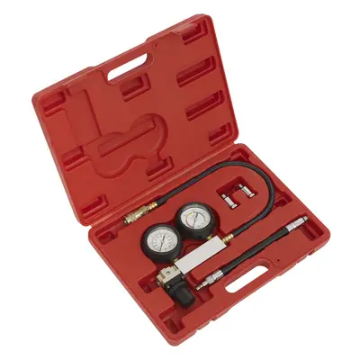 Petrol Engine Cylinder Leakage Tester - Twin Gauge Manifold - Engine Diagnosis