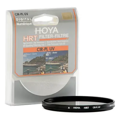 Hoya 49mm Circular Polarizing and UV HRT Screw-in Filter