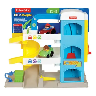 Fisher-Price Little People Wheelies Garage Playset|Kid's Activity Toy|+12 Months