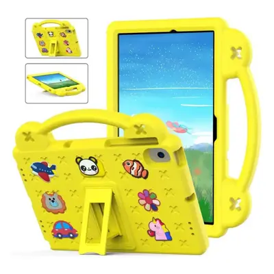 (yellow, Tab A7 10.4 SM-T505) Kids Eva Bear Stand Rubber Case For Samsung Galaxy Tab S9 A9 Plus 