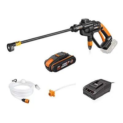 WG620E6 18V20V MAX Cordless Bar Hydroshot Portable Pressure Washer with Ah Battery PowerShare LH