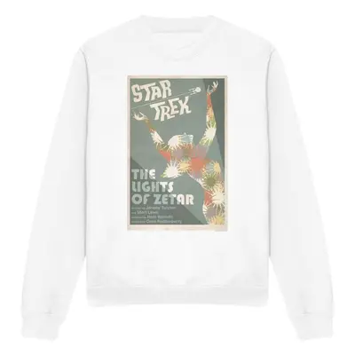 (S, White) Star Trek Unisex Adult The Original Series Episode Sweatshirt