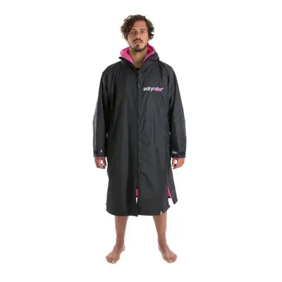 Dryrobe Advance Long Sleeve - Black / Pink - Large