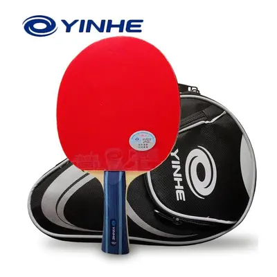 (FL Grip) Yinhe 07b Table Tennis Racket Wood Ping Pong Racket Elastic Rubber With Ittf Approved 