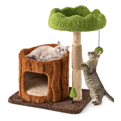 Multifunctional Cat Tree Modern Cat Tower With Scratching Posts