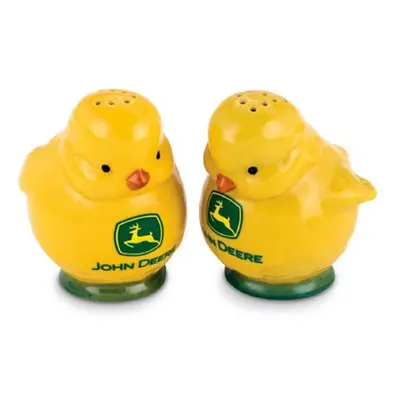 John Deere Stoneware Chicks Salt and Pepper Shaker Set Official Licens