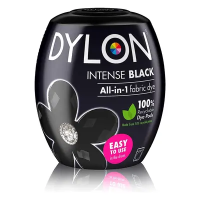 Dylon Washing Machine Fabric Dye Pod Intense Black, 350g