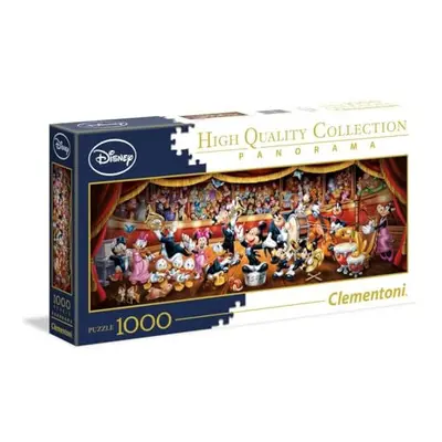 Clementoni - - Disney Panorama Collection puzzle for adults and children - Disney Orchestra - Pi