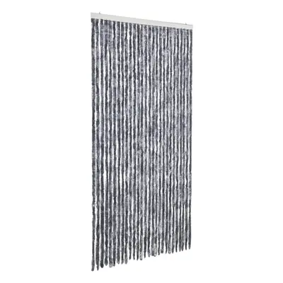 (silver, x cm) vidaXL Fly Curtain Door Curtain Fly Screen Fly Blind Insect Curtain Chenille