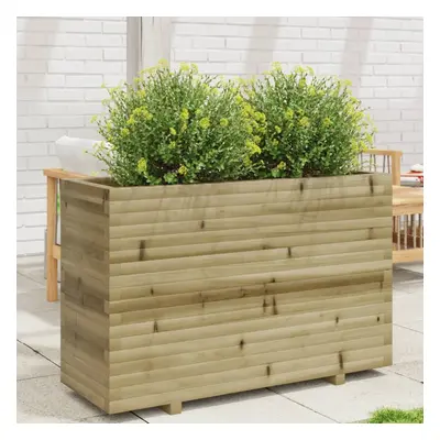 vidaXL Garden Planter 110x40x72.5 cm Impregnated Wood Pine