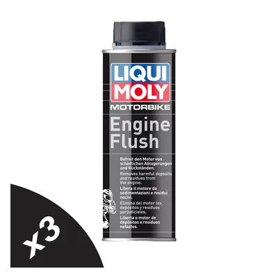 Liqui Moly Motorbike Engine Flush Cleaner Oil Additive 3x250ml