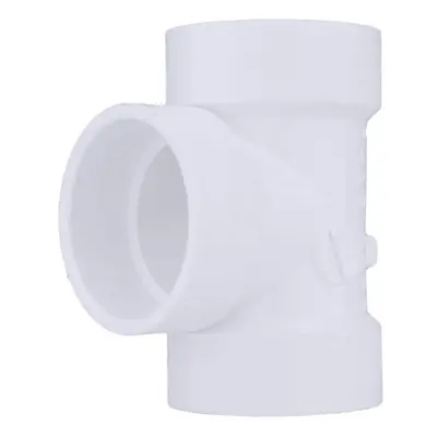 CHARLOTTE PIPE 1/2 DWV Vent TEE All HUB DWV (Drain Waste and Vent)