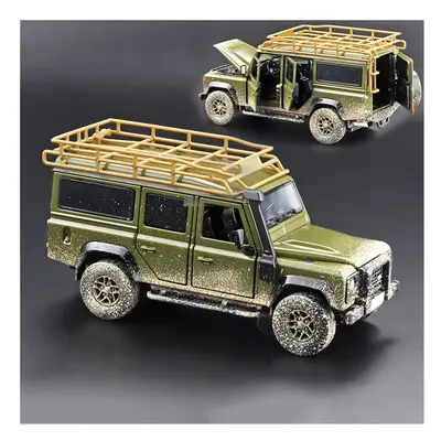 (Green 1) 1:32 Defender Off-road Alloy Car Model Diecasts & Toy Vehicles Toy Cars For Children C