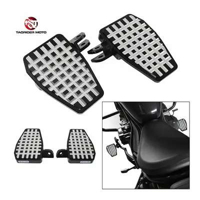 1 pair Front Foot Peg Extender Pedals Enlarge Footpegs Extension Rest For Honda Rebel CM1100 CMX