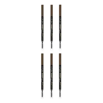 L.A. Girl Shady Slim Brow Pencil Warm Brown x6