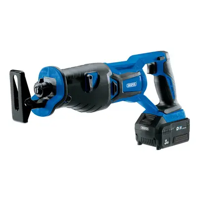 DRAPER D20 20V Brushless Reciprocating Saw with 3Ah Battery and Fast Charger [00593]