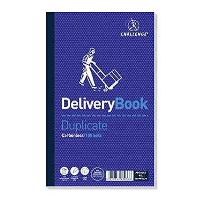 Duplicate Delivery Book CarbonlessBlue210 x mm Pages Pack of