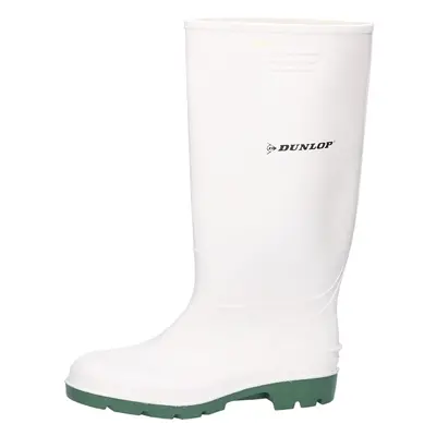 Dunlop Protective Footwear Pricemastor, Unisex AdultsÃ¢ Wellington Boots, White/Green, Size UK (